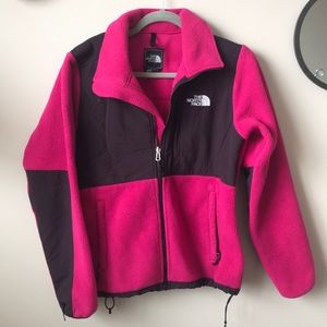 Pink North Face Jacket